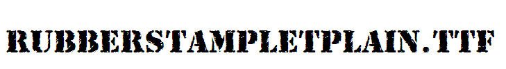 RubberStampLETPlain