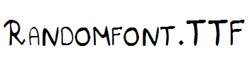 Randomfont