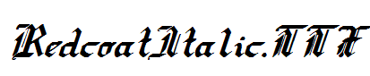 RedcoatItalic