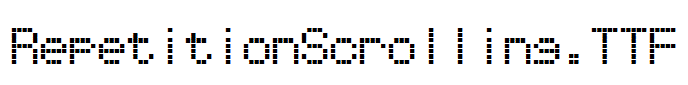 RepetitionScrolling