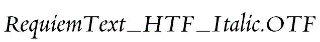 RequiemText_HTF_Italic