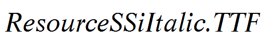 ResourceSSiItalic