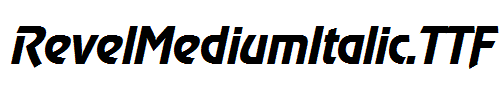 RevelMediumItalic