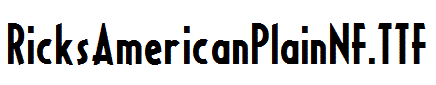 RicksAmericanPlainNF