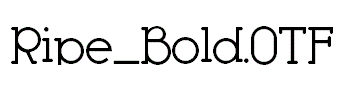 Ripe_Bold