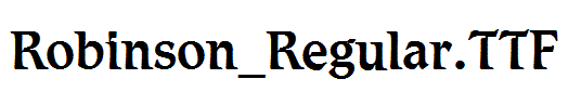 Robinson_Regular