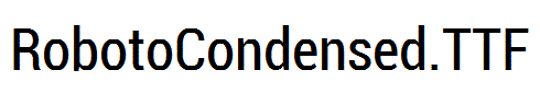 RobotoCondensed