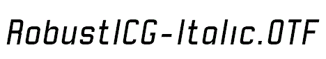 RobustICG-Italic