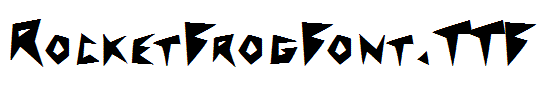 RocketFrogFont