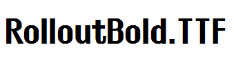 RolloutBold