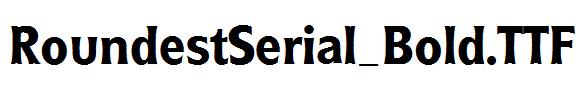 RoundestSerial_Bold