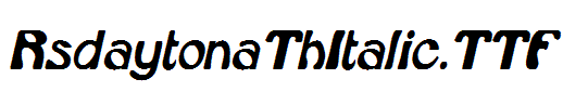 RsdaytonaThItalic