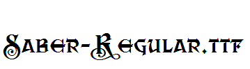Saber-Regular