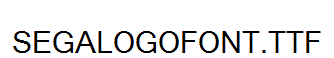 SEGALOGOFONT