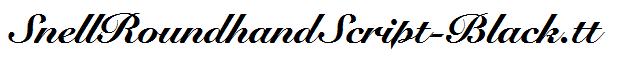 SnellRoundhandScript-Black