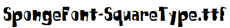 SpongeFont-SquareType