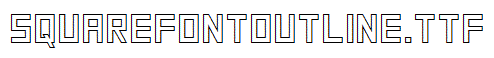 SquareFontOutline