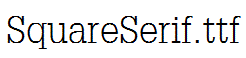 SquareSerif