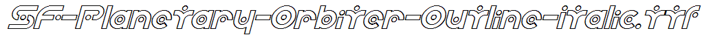 SF-Planetary-Orbiter-Outline-Italic