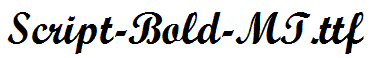 Script-Bold-MT