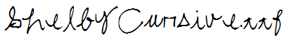 ShelbyCursive