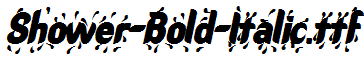 Shower-Bold-Italic