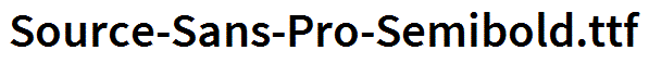 Source-Sans-Pro-Semibold