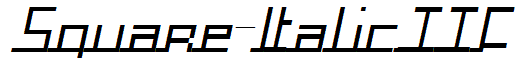 Square-Italic