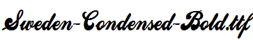 Sweden-Condensed-Bold