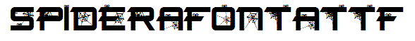 SPIDER-font