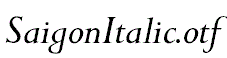 SaigonItalic