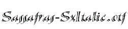 Sassafras-SxItalic