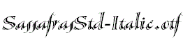 SassafrasStd-Italic