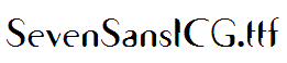 SevenSansICG