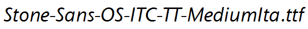 Stone-Sans-OS-ITC-TT-MediumIta