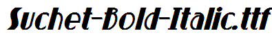 Suchet-Bold-Italic