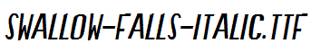 Swallow-Falls-Italic