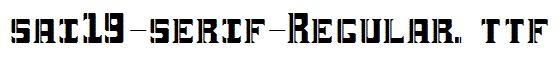 sai19-serif-Regular