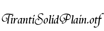 TirantiSolidPlain