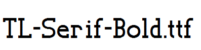 TL-Serif-Bold