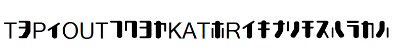 TYPEOUT2097KAT-Regular