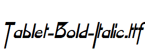 Tablet-Bold-Italic