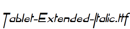 Tablet-Extended-Italic