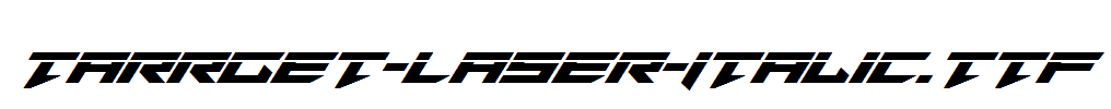 Tarrget-Laser-Italic