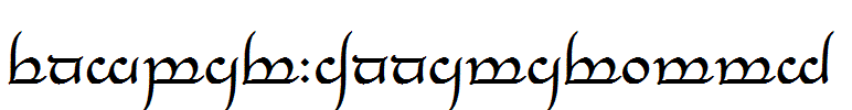 Tengwar-Annatar