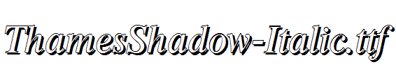 ThamesShadow-Italic