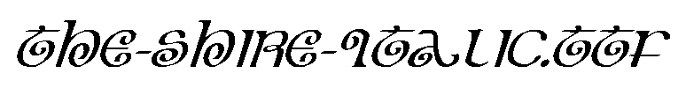 The-Shire-Italic