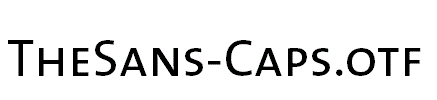 TheSans-Caps