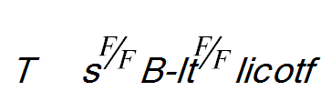 TmsFB-Italic