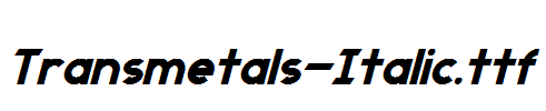 Transmetals-Italic